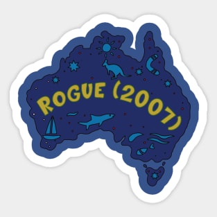 AUSSIE MAP ROGUE Sticker